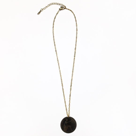 Antique 1899 Coin Necklace — Authentic Victorian Era - Picture 3 of 4